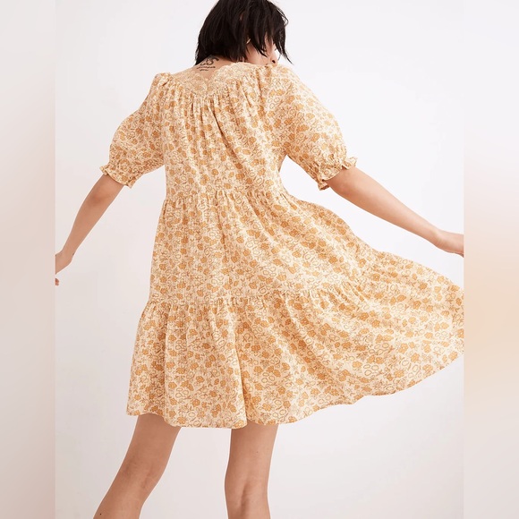 NWT Madewell Eyelit Cotton Dress - Picture 3 of 8
